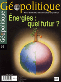 Revue Géopolitique, no 93