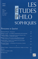 Etudes philosophiques 2007, no 02