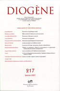 Revue Diogène, no 217