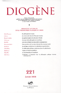 Revue Diogène, no 221