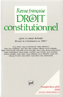 Revue française droit constitutionnel 2008, hors-série