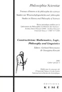 Philosophia Scientiae, cahier spécial 06