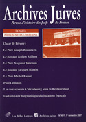 Archives juives, no 40, v. 01