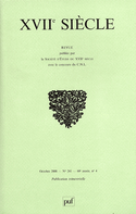 Revue XVIIe siècle, no 241