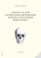 Existe-il une littrature qubcoise contre les chaises berantes ?