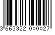 EAN: 3663322000027