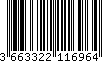 EAN: 3663322116964