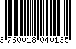 EAN: 3760018040135