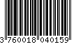 EAN: 3760018040159