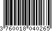 EAN: 3760018040265