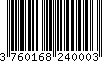 EAN: 3760168240003