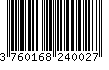 EAN: 3760168240027