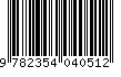EAN: 9782354040512
