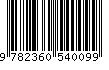 EAN: 9782360540099