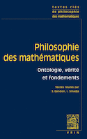 Philosophe des mathmatiques, t. 01